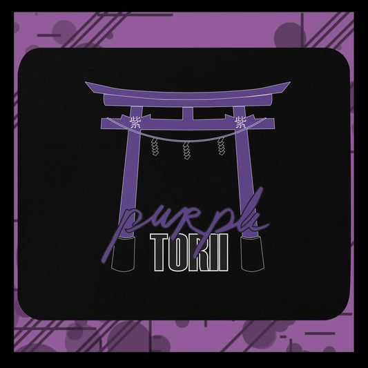 Mouse pad purple torii