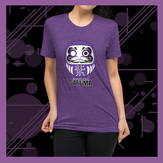 T-shirt Purple Daruma