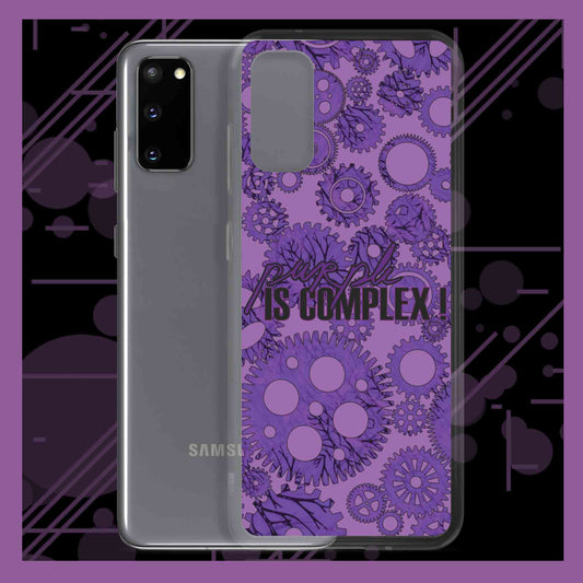 Purple is complex Samsung Case