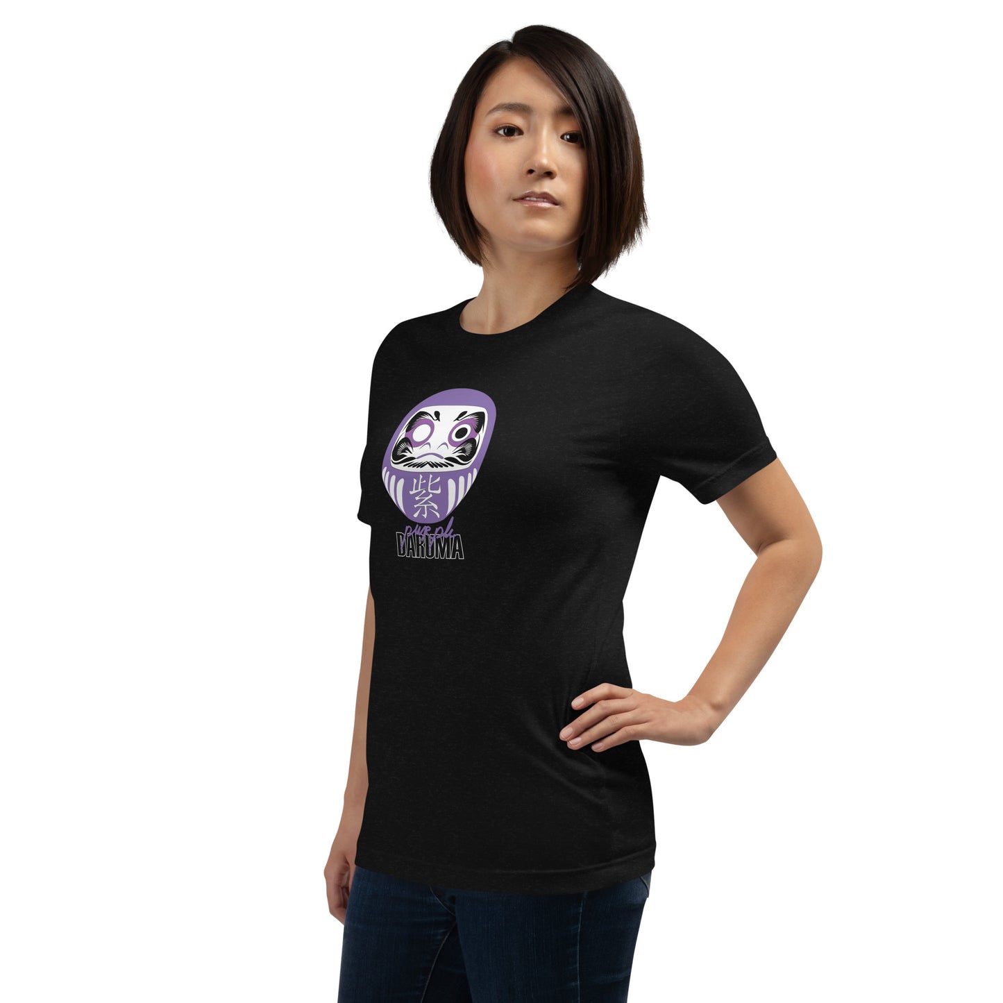 Unisex purple Daruma t-shirt